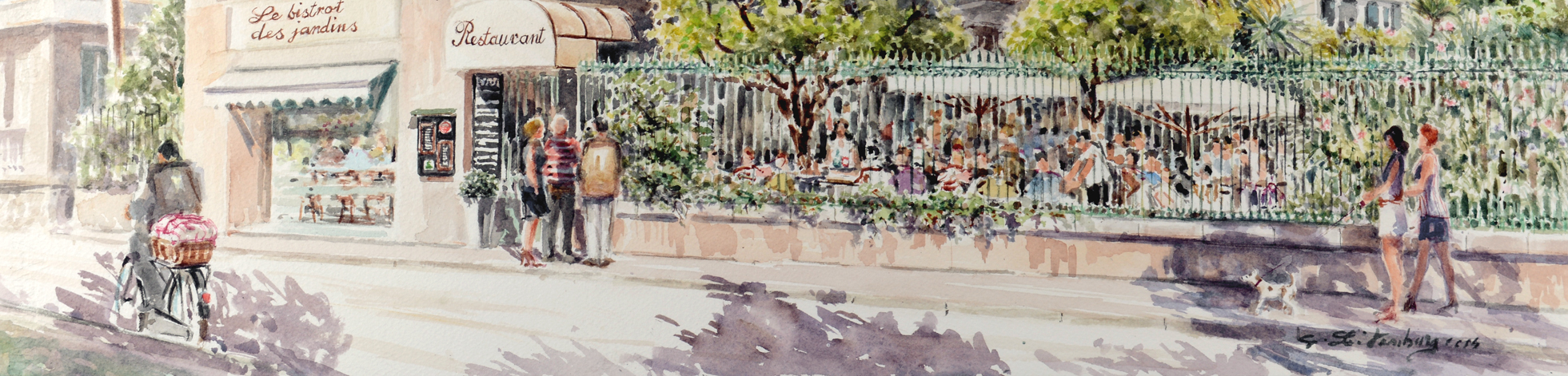 Restaurant Terrasse Bistrot des jardins à Menton (06)